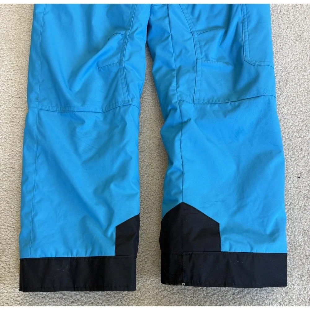 Obermeyer‎ Kids I-Grow Size 8 Blue Snow Bibs